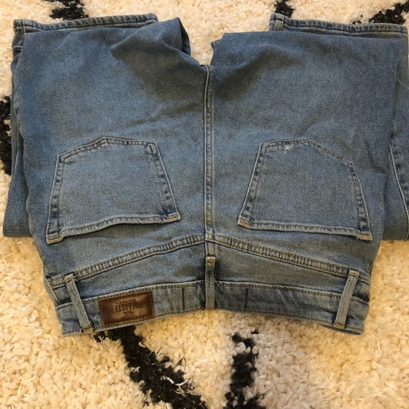 Hollister 5L super high rise distressed dad jeans - Picture 4 of 5